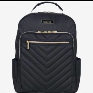 Kenneth Cole Reaction Quilted Backpack in Black